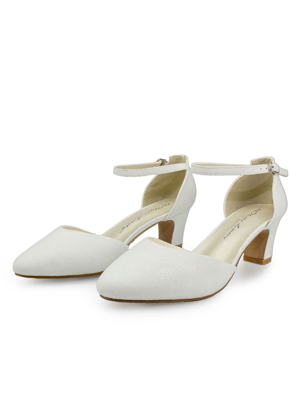700 CREME MIKROFASER - RIEMCHEN PUMPS – Bild 3